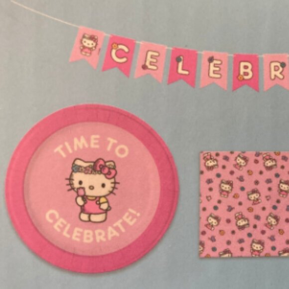 New Hello Kitty Paper Party Pack - Picture 8 of 9